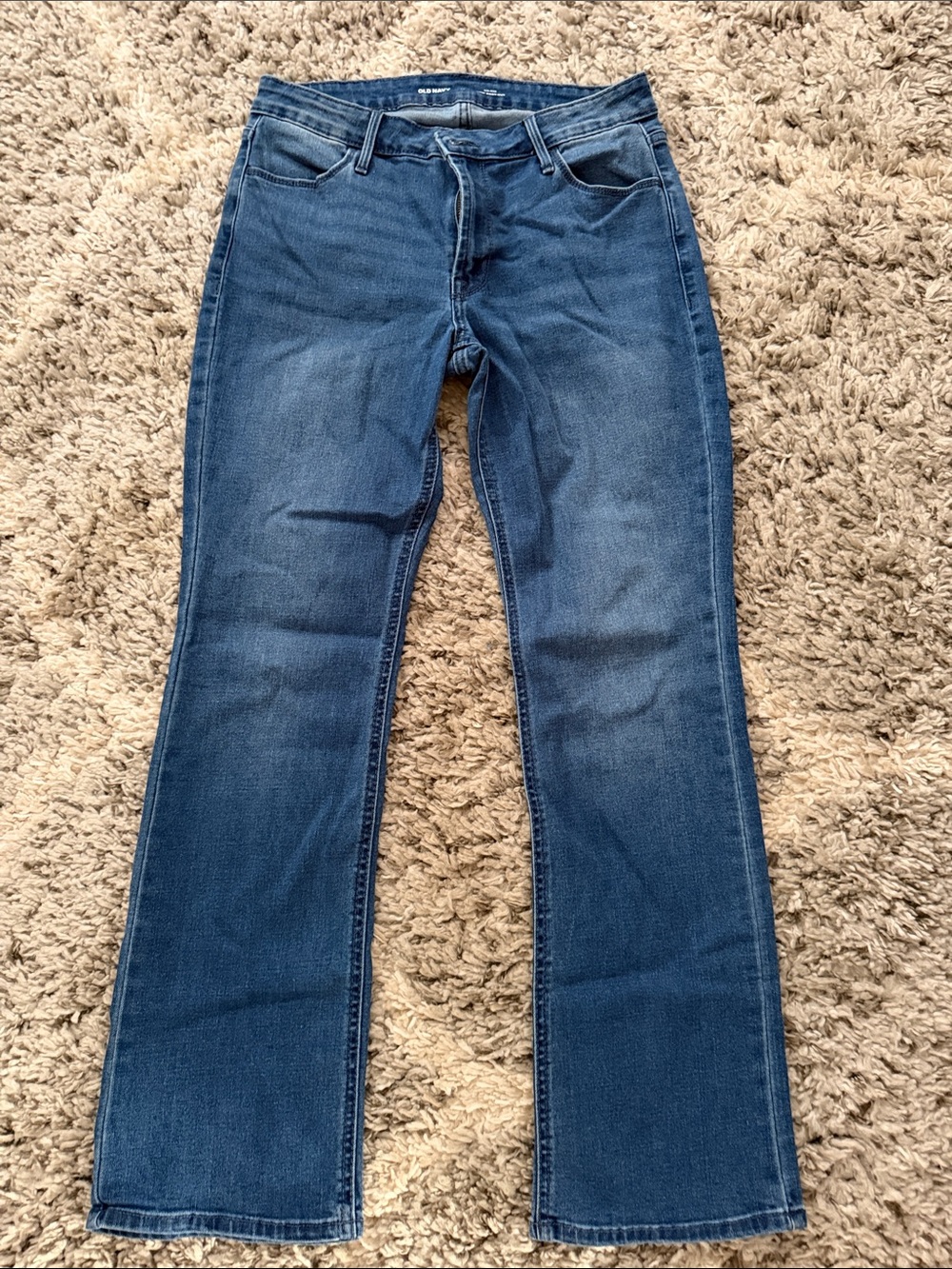 Old Navy Women’s Dark Blue Boot-Cut Jeans